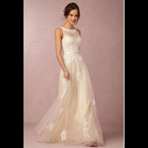 BHLDN Wedding Dress - Georgia Gown size 6 - Picture 2 of 7